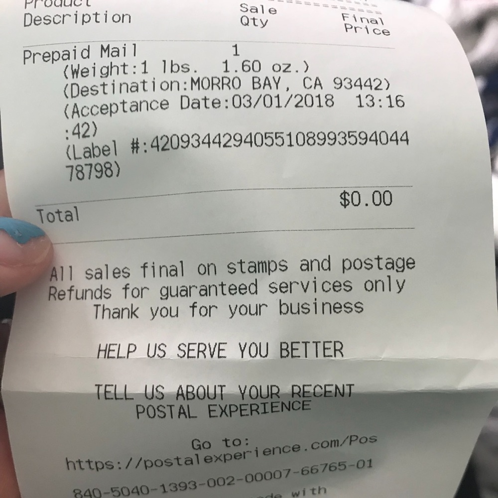 Receipt